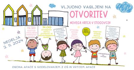 OTVORITEV vrtca Stogovci ZA SPLET